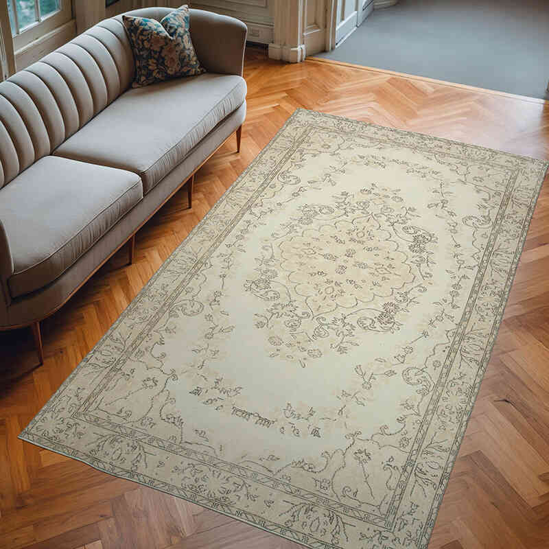 El Dokuma Vintage Halı - 174 cm x 294 cm - K0048577