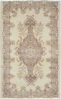 El Dokuma Vintage Halı - 184 cm x 295 cm