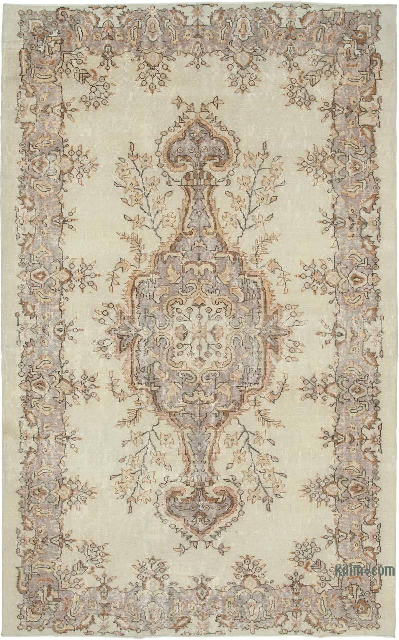 El Dokuma Vintage Halı - 184 cm x 295 cm - K0048590
