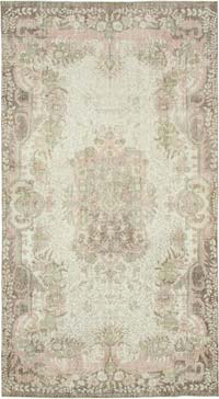 Vintage Turkish Hand-Knotted Rug - 6'  x 10' 10" (72" x 130")