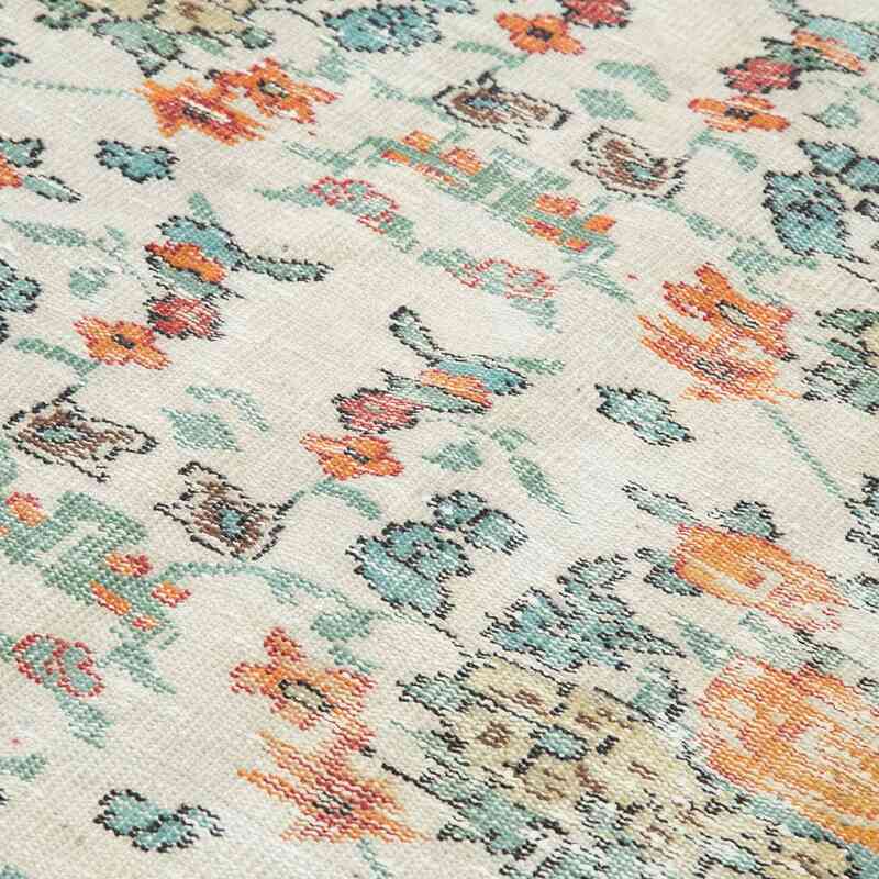 Vintage Turkish Hand-Knotted Rug - 6' 2" x 9' 8" (74" x 116") - K0048615