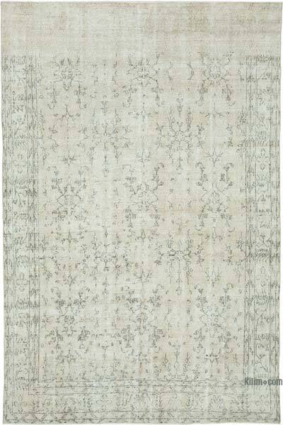 Vintage El Dokuma Anadolu Halısı - 205 cm x 297 cm