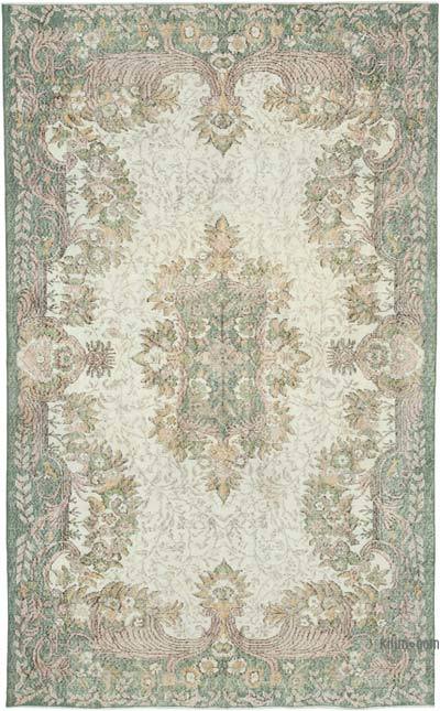 Vintage El Dokuma Anadolu Halısı - 176 cm x 300 cm