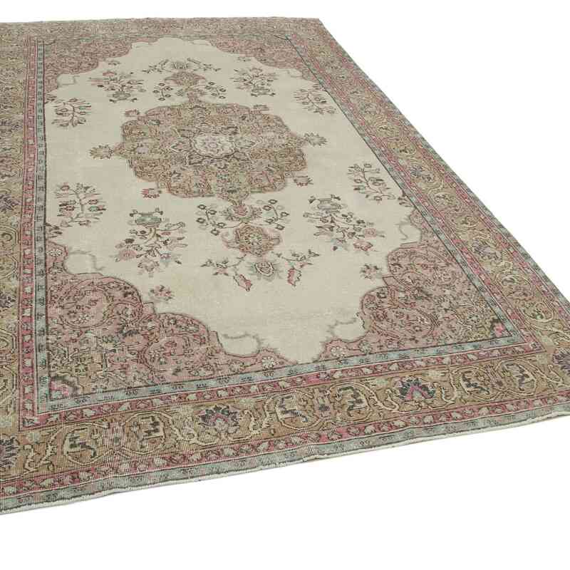 Alfombra Vintage Turca Anudada a Mano - 190 cm x 311 cm - K0048656