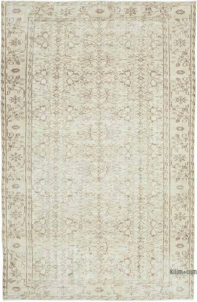 Vintage El Dokuma Anadolu Halısı - 174 cm x 275 cm