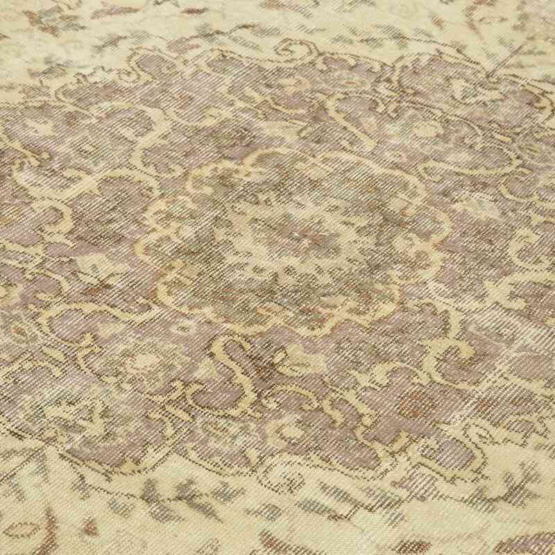 Vintage Turkish Hand-Knotted Rug - 6' 4" x 9' 4" (76" x 112") - K0048679
