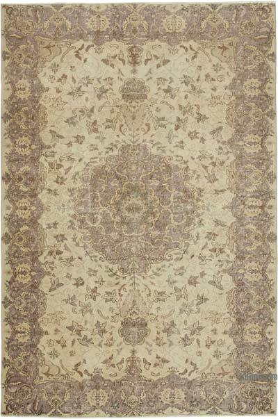 Vintage El Dokuma Anadolu Halısı - 192 cm x 285 cm