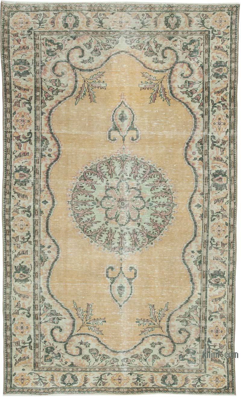 Vintage Turkish Hand-Knotted Rug - 5' 10" x 9' 7" (70 in. x 115 in.) - K0048681