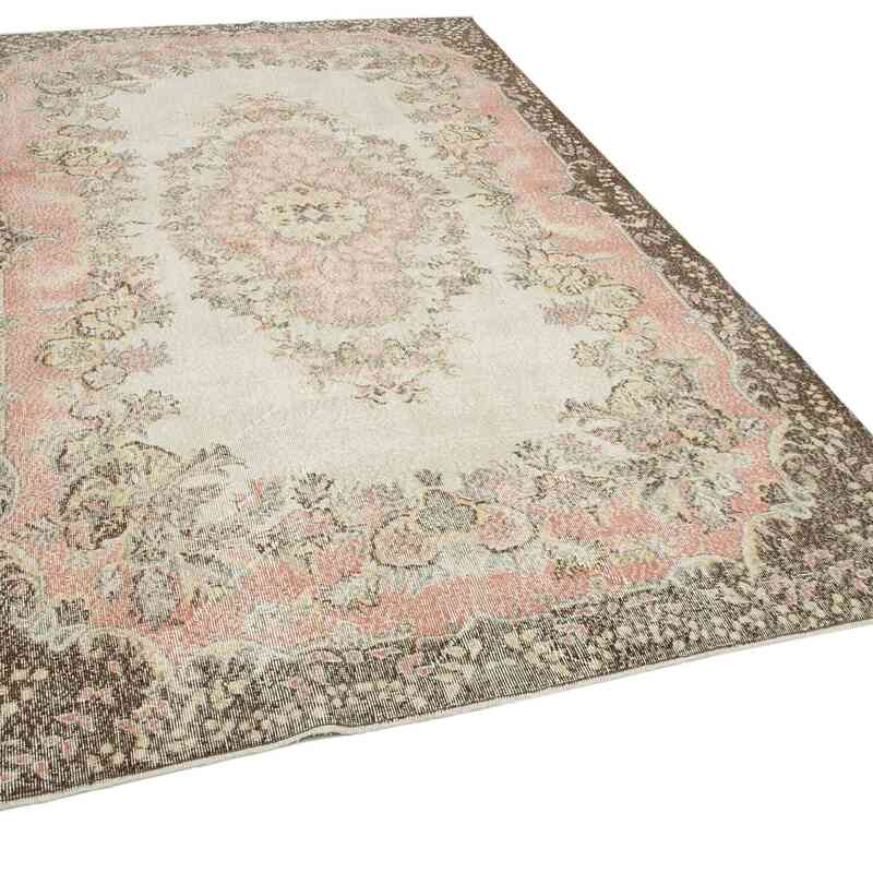 El Dokuma Vintage Halı - 193 cm x 302 cm - K0048693