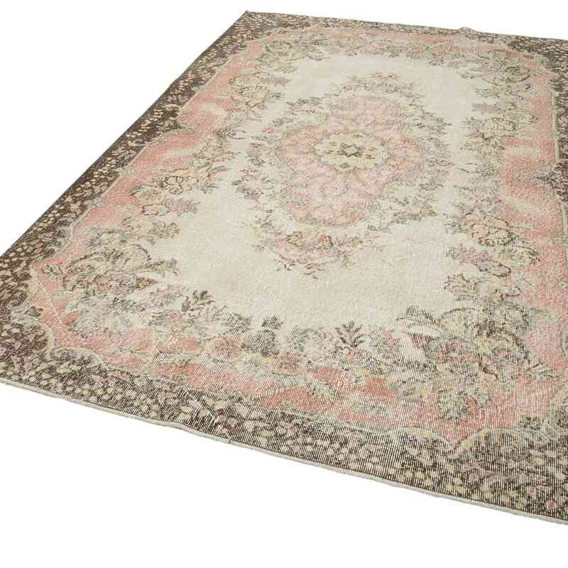 El Dokuma Vintage Halı - 193 cm x 302 cm - K0048693
