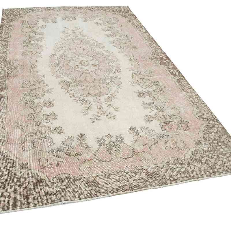 Vintage Turkish Hand-Knotted Rug - 5' 7" x 9' 6" (67" x 114") - K0048708
