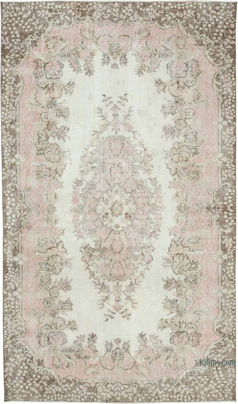 Vintage Turkish Hand-Knotted Rug - 5' 7" x 9' 6" (67" x 114") - K0048708