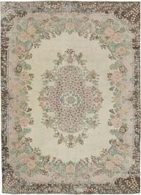El Dokuma Vintage Halı - 213 cm x 294 cm