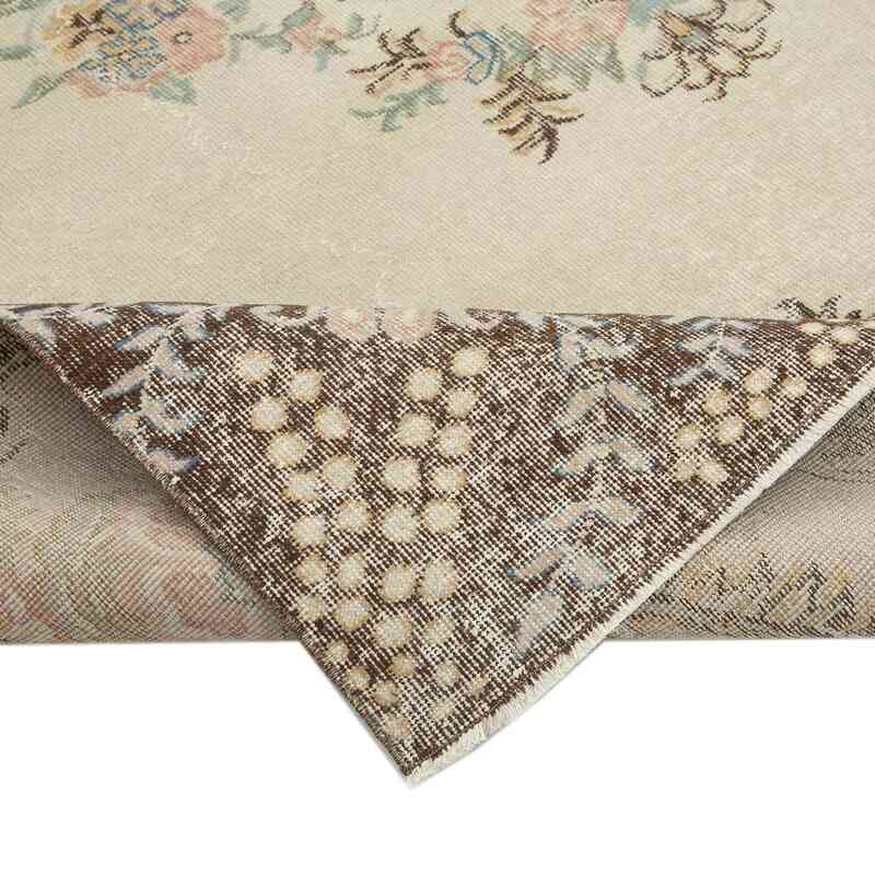 Alfombra Vintage Turca Anudada a Mano - 213 cm x 294 cm - K0048712