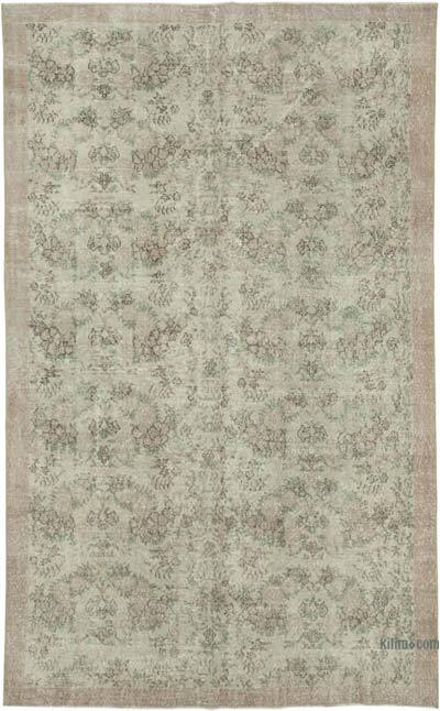 Vintage Turkish Hand-Knotted Rug - 6' 8" x 10' 9" (80 in. x 129 in.)