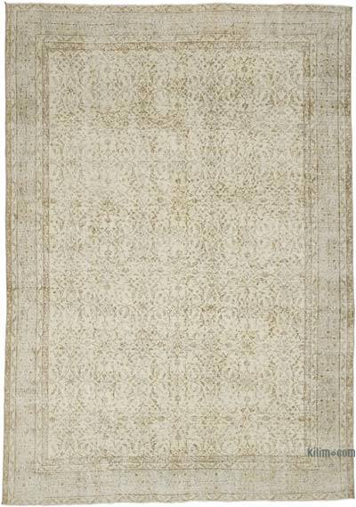 Vintage El Dokuma Anadolu Halısı - 210 cm x 303 cm