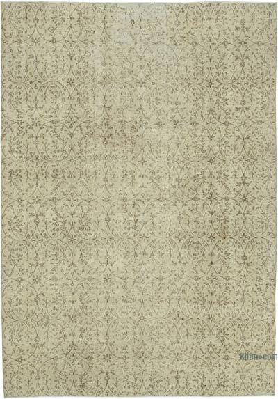 Vintage El Dokuma Anadolu Halısı - 203 cm x 285 cm