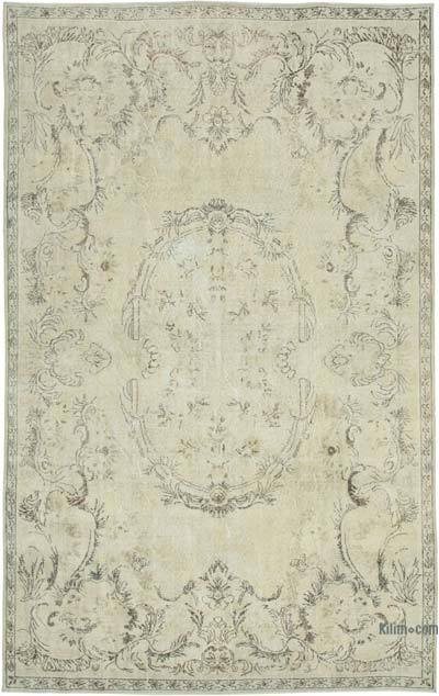 Vintage Turkish Hand-Knotted Rug - 6' 11" x 10' 10" (83 in. x 130 in.)