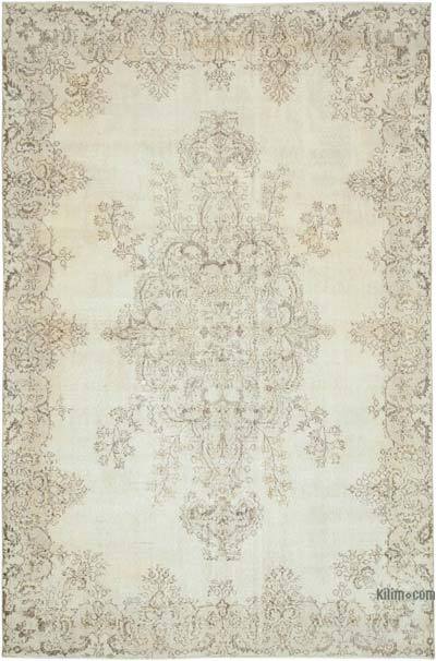 Vintage El Dokuma Anadolu Halısı - 212 cm x 318 cm