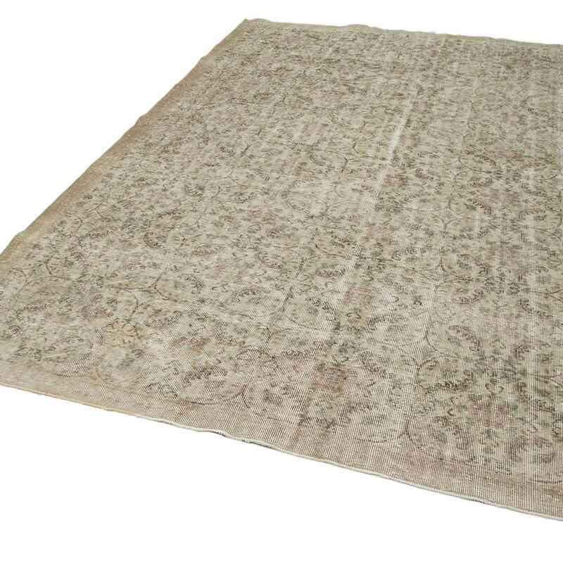 Vintage Turkish Hand-Knotted Rug - 6' 10" x 10' 7" (82 in. x 127 in.) - K0048784