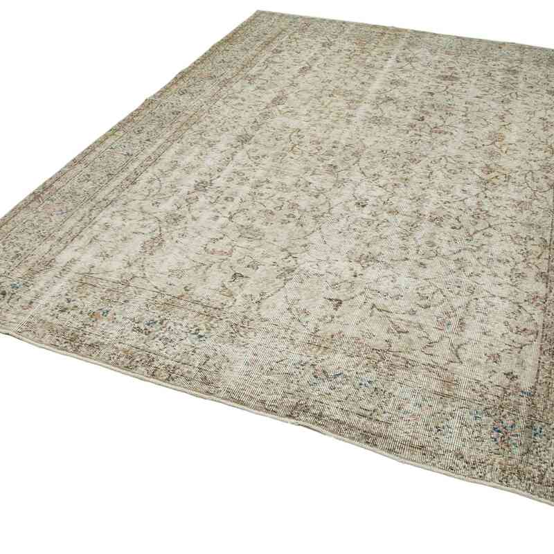 Vintage Turkish Hand-Knotted Rug - 7' 5" x 10'  (89 in. x 120 in.) - K0048794