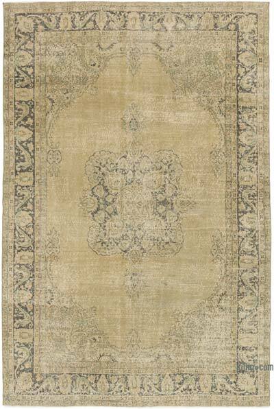 Vintage El Dokuma Anadolu Halısı - 207 cm x 310 cm