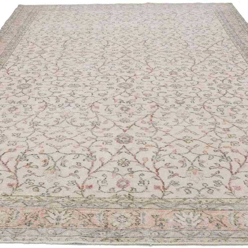 Vintage Turkish Hand-Knotted Rug - 7'  x 10' 2" (84 in. x 122 in.) - K0048815