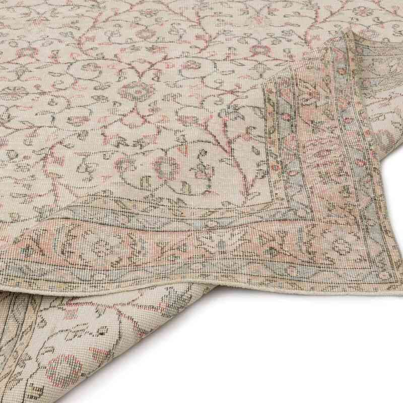 Alfombra Vintage Turca Anudada a Mano - 220 cm x 310 cm - K0048815