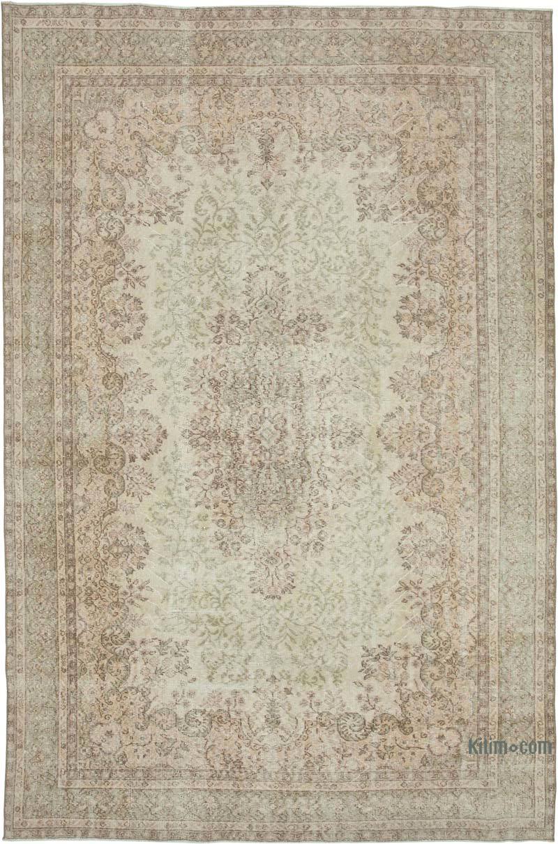El Dokuma Vintage Halı - 214 cm x 326 cm - K0048840