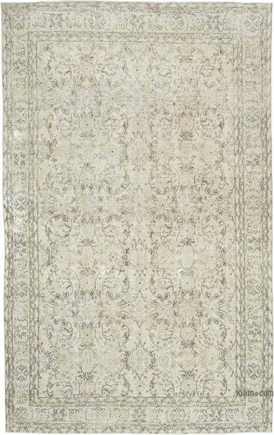 Vintage El Dokuma Anadolu Halısı - 198 cm x 314 cm