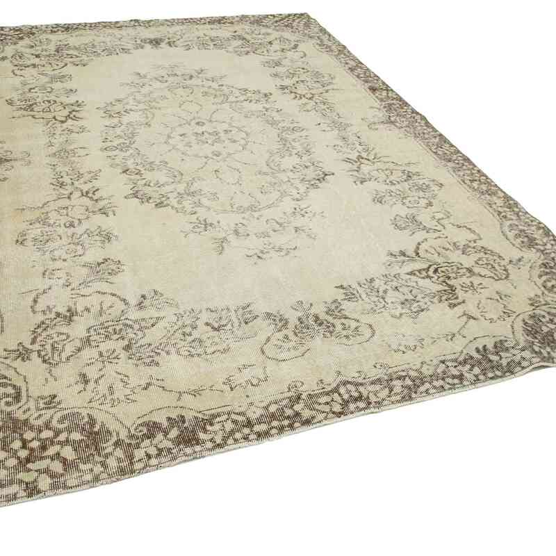 Vintage Turkish Hand-Knotted Rug - 6' 10" x 9' 11" (82" x 119") - K0048891