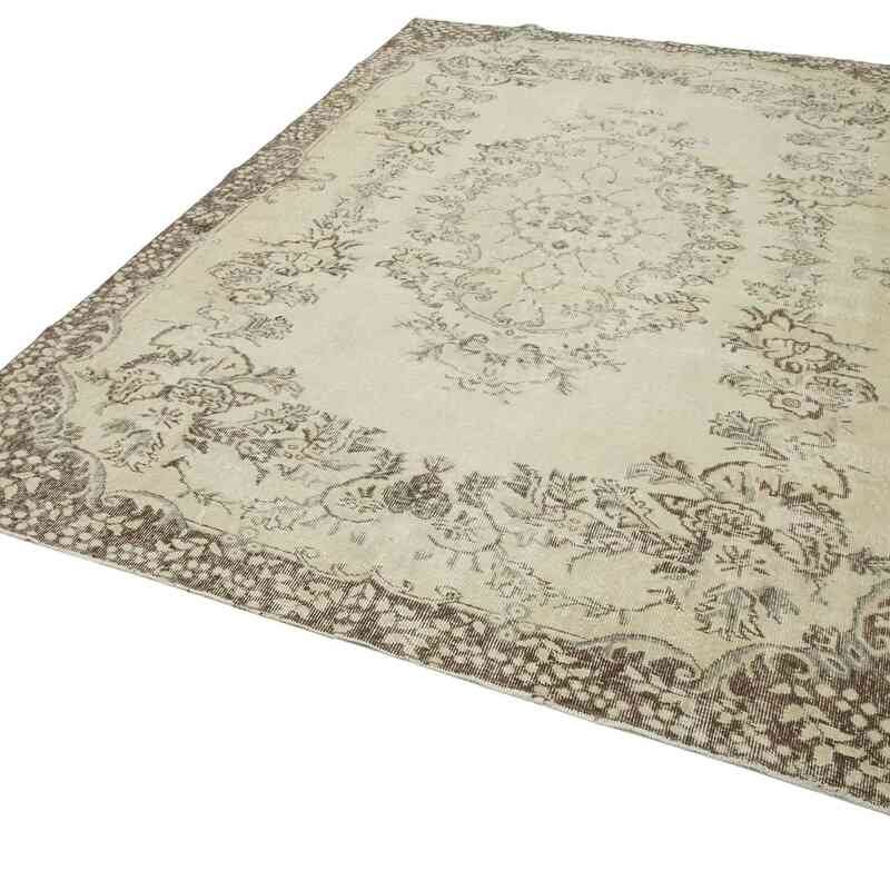 Vintage Turkish Hand-Knotted Rug - 6' 10" x 9' 11" (82" x 119") - K0048891