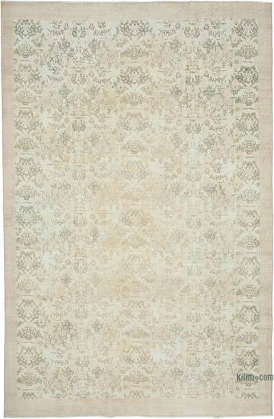 Vintage El Dokuma Anadolu Halısı - 210 cm x 317 cm