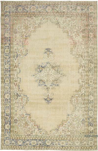 Alfombra Vintage Turca Anudada a Mano - 205 cm x 315 cm