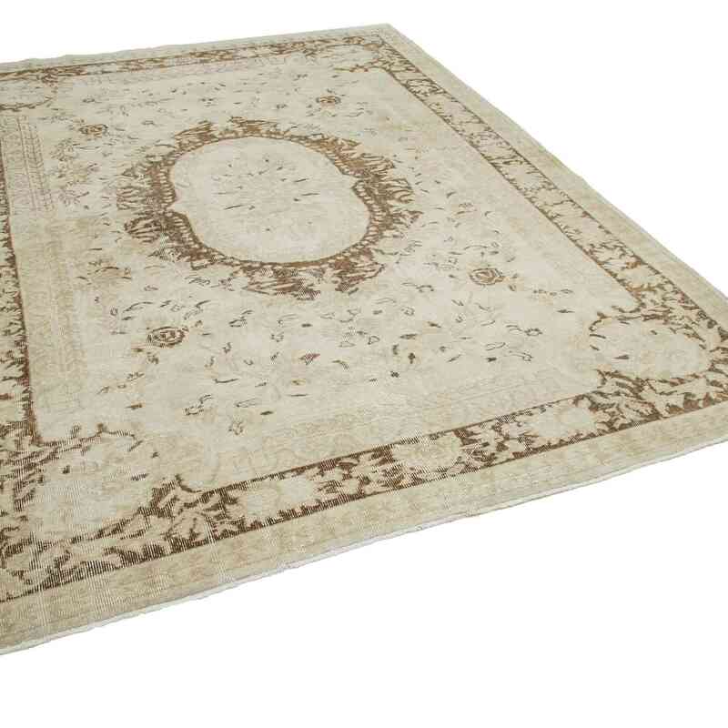 Vintage Turkish Hand-Knotted Rug - 7'  x 9' 5" (84" x 113") - K0048933
