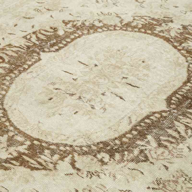 Vintage Turkish Hand-Knotted Rug - 7'  x 9' 5" (84" x 113") - K0048933