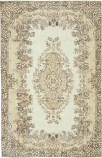 El Dokuma Vintage Halı - 178 cm x 275 cm