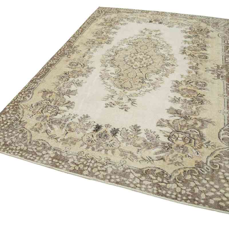 Vintage Turkish Hand-Knotted Rug - 5' 10" x 9'  (70" x 108") - K0048977