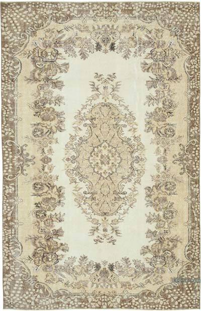 Alfombra Vintage Turca Anudada a Mano - 178 cm x 275 cm