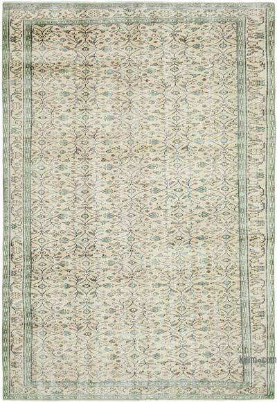 Alfombra Vintage Turca Anudada a Mano - 177 cm x 267 cm