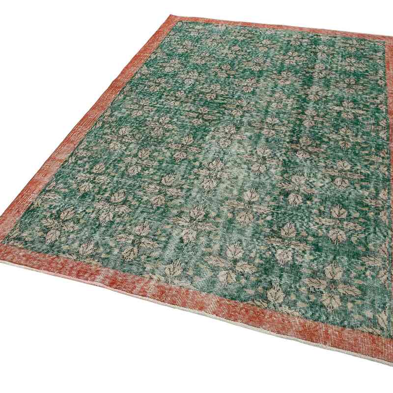 Vintage Turkish Hand-Knotted Rug - 5' 5" x 8' 4" (65 in. x 100 in.) - K0048990