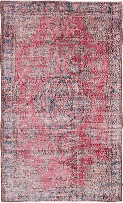 Vintage Turkish Hand-Knotted Rug - 4' 10" x 8'  (58 in. x 96 in.)