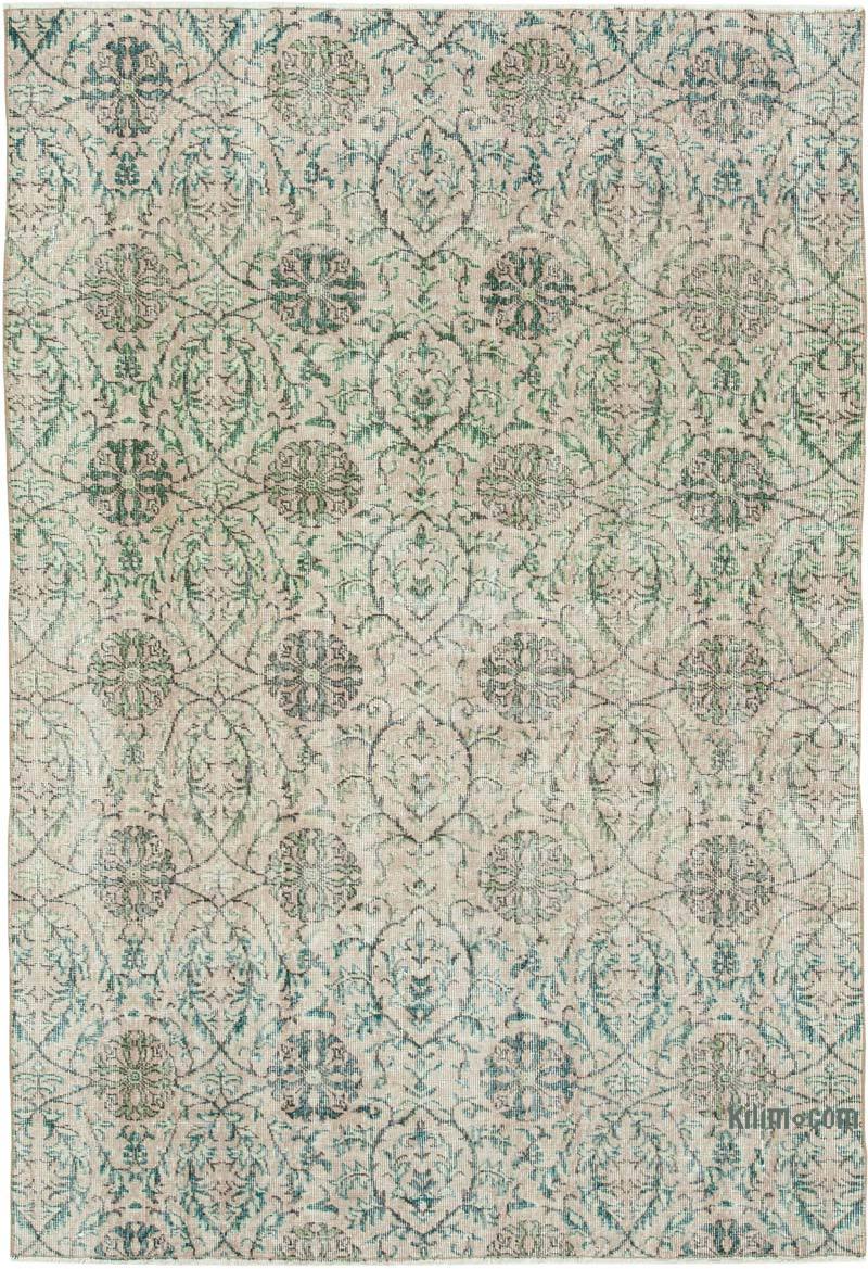 Vintage Turkish Hand-Knotted Rug - 5' 1" x 7' 1" (61" x 85") - K0048998