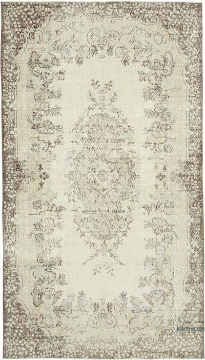 Vintage El Dokuma Anadolu Halısı - 181 cm x 320 cm