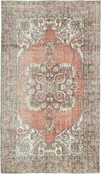 El Dokuma Vintage Halı - 178 cm x 305 cm