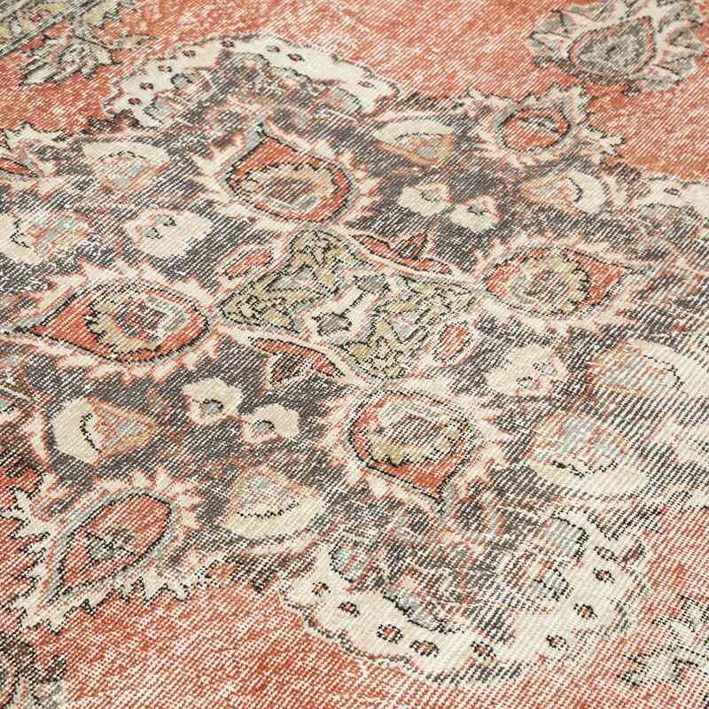 Alfombra Vintage Turca Anudada a Mano - 178 cm x 305 cm - K0049008