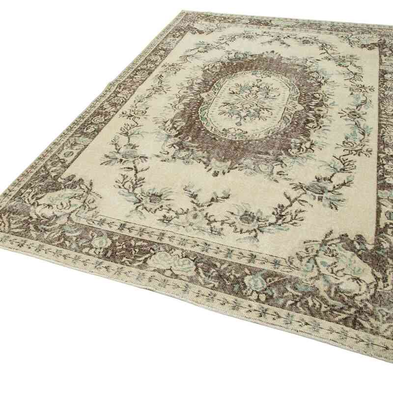 El Dokuma Vintage Halı - 182 cm x 290 cm - K0049013