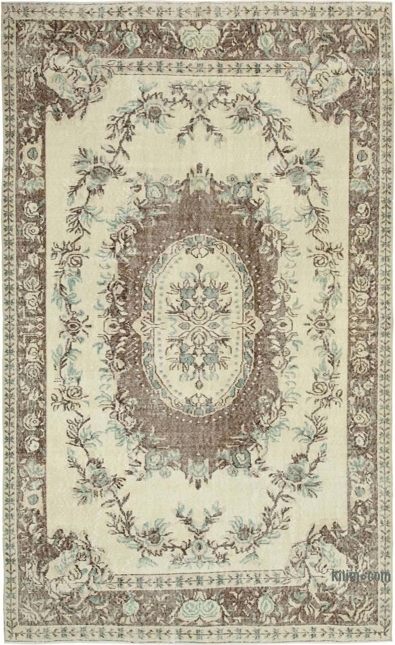 El Dokuma Vintage Halı - 182 cm x 290 cm - K0049013