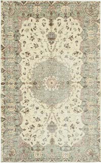 El Dokuma Vintage Halı - 162 cm x 262 cm