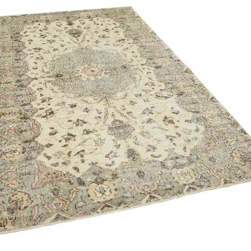 El Dokuma Vintage Halı - 162 cm x 262 cm - K0049015